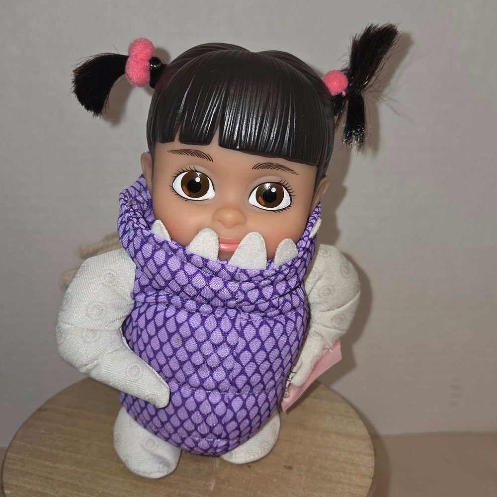 Disney Pixar Monsters Inc Boo Doll Hasbro Purple Monster Costume Plush Figure